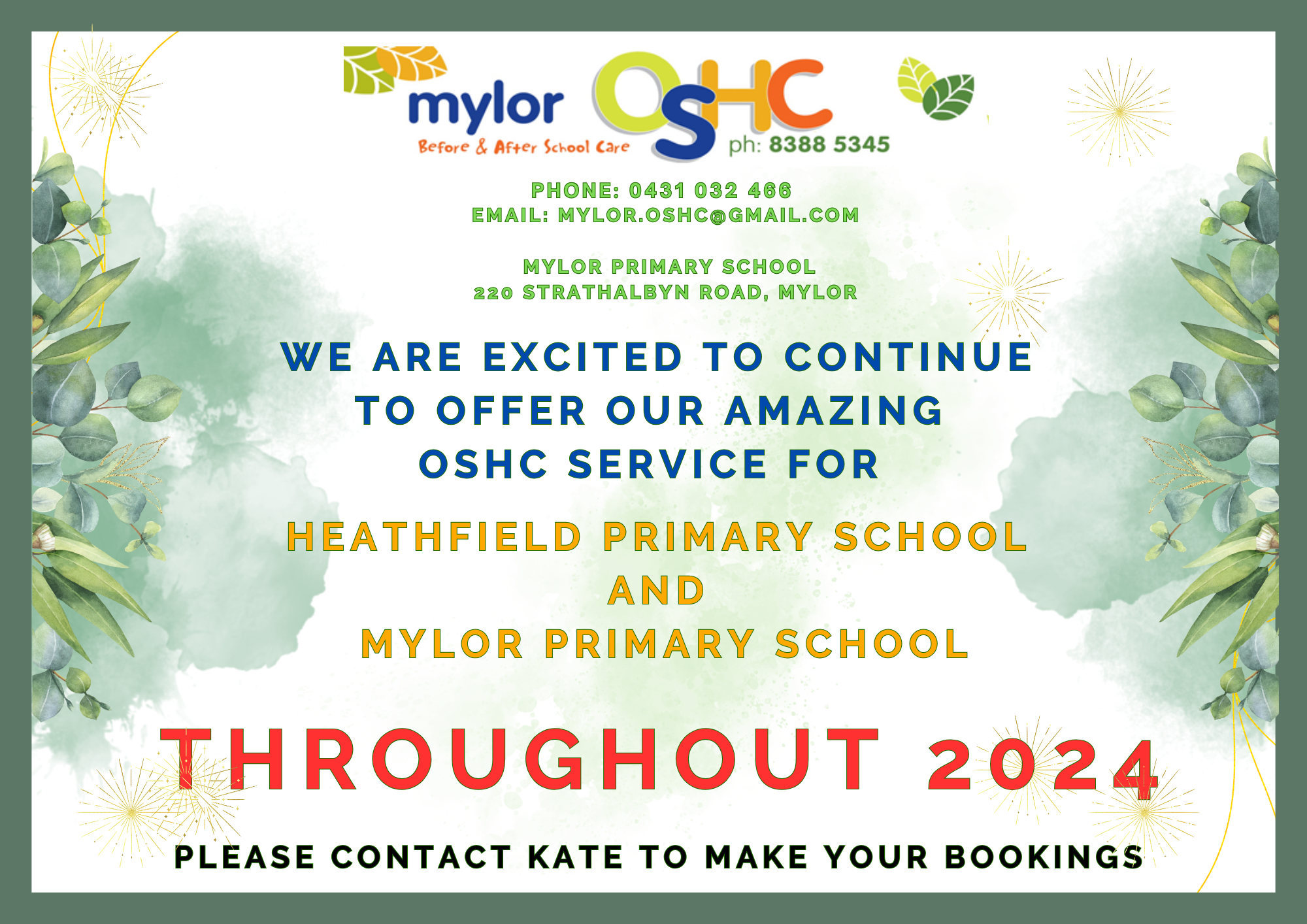 One Tree Oshc Heathfield Primary School | Playgroup & OSHC